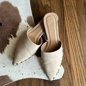 Embellished Mules - Size 9 (Fit like 8)